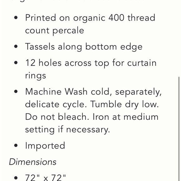 John Robshaw shower curtain - Picture 6 of 6